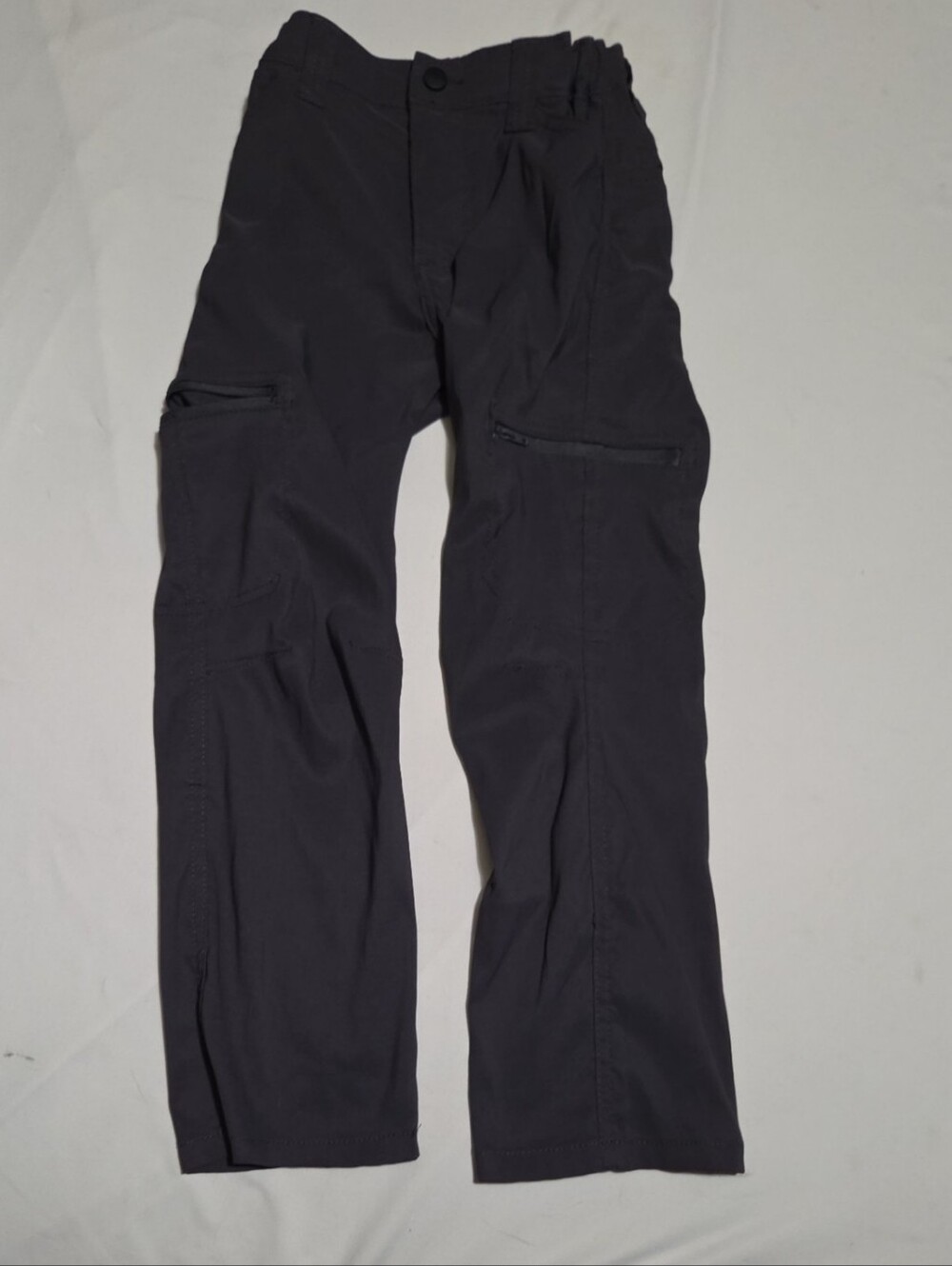 Wrangler boys size 6 Grey cargo athletic pants #28